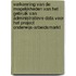 Verkenning van de mogelijkheden van het gebruik van administratieve data voor het Project Onderwijs-Arbeidsmarkt