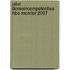Pilot domeincompetenties HBO-Monitor 2007