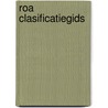 ROA clasificatiegids door F. Corvers