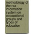 Methodology of the ROA information system on occupational groups and types of education