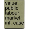 Value public labour market inf. case by Borghans