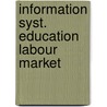 Information syst. education labour market door Heyke