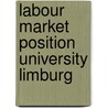 Labour market position university limburg door Heyke