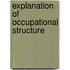 Explanation of occupational structure