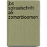 JBS spiraalschrift A5 zomerbloemen