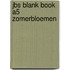 JBS blank book A5 zomerbloemen