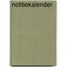 Notitiekalender by T. Schildkamp