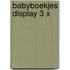 Babyboekjes display 3 x 