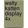 Walty katten display 4x door Walty Dudok van Heel