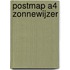 Postmap A4 zonnewijzer