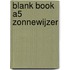 Blank book A5 zonnewijzer