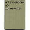 Adressenboek A5 zonnewijzer by T. Schildkamp