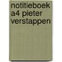 Notitieboek A4 Pieter Verstappen