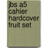 JBS A5 cahier hardcover fruit set