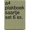 A4 plakboek Saartje set 6 ex. door F. van Westering