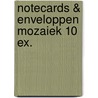 Notecards & enveloppen mozaiek 10 ex. door T. Schildkamp