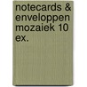 Notecards & enveloppen mozaiek 10 ex. by T. Schildkamp