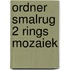 Ordner smalrug 2 rings mozaiek