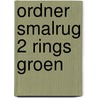 Ordner smalrug 2 rings groen by Marc van Dijk