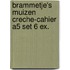 Brammetje's muizen creche-cahier A5 set 6 ex.