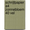 Schrijfpapier A4 zonnebloem 40 vel door J. Brinkman-Salentijn