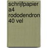 Schrijfpapier A4 rododendron 40 vel by J. Brinkman-Salentijn