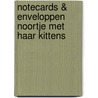 Notecards & enveloppen Noortje met haar kittens door F. van Westering