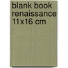 Blank book renaissance 11x16 cm by T. Schildkamp