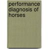 Performance diagnosis of horses door Onbekend