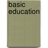 Basic education door Onbekend