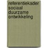 Referentiekader sociaal duurzame ontwikkeling