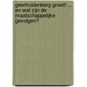 Geertruidenberg groeit! ... en wat zijn de maatschappelijke gevolgen? door H. de Kuyper