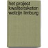 Het project Kwaliteitsketen Welzijn Limburg