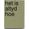 Het is altyd hoe by Eringa