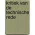 Kritiek van de technische rede