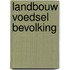 Landbouw voedsel bevolking