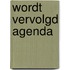 Wordt vervolgd agenda