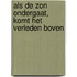 Als de zon ondergaat, komt het verleden boven