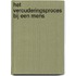 Het verouderingsproces bij een mens