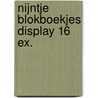 Nijntje blokboekjes display 16 ex. door Dick Bruna