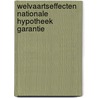 Welvaartseffecten Nationale Hypotheek Garantie by P. Risseeuw