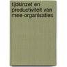 Tijdsinzet en productiviteit van MEE-organisaties door P. Hop