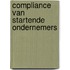 Compliance van startende ondernemers