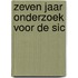 Zeven jaar onderzoek voor de SIC