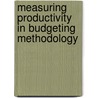 Measuring productivity in budgeting methodology door J.J.M. Theeuwes