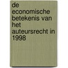 De economische betekenis van het auteursrecht in 1998 door J. Theeuwes