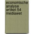 Economische analyse artikel 54 mediawet