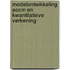 Modelontwikkeling ACCM en kwantitatieve verkening