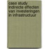 Case study indirecte effecten van investeringen in infrastructuur