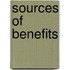 Sources of benefits